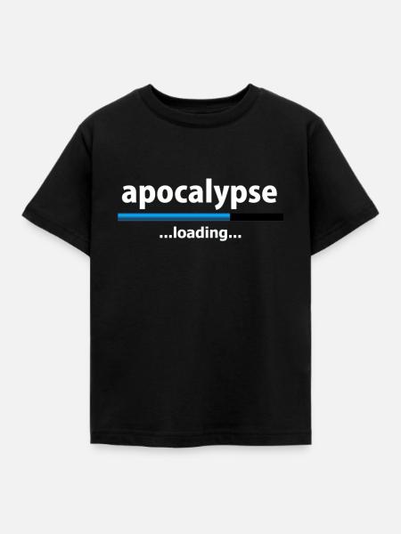 Apokalypse - Kinder T-Shirt - Schwarz