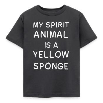 funny sayings - Kids' T-Shirt - dark grey - Front - AI Model Kid Female (0cm)