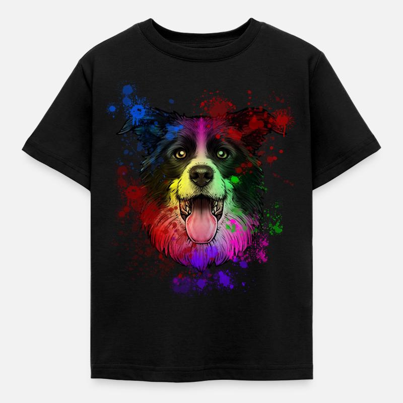 Australian Shepherd - Kinder T-Shirt - Schwarz