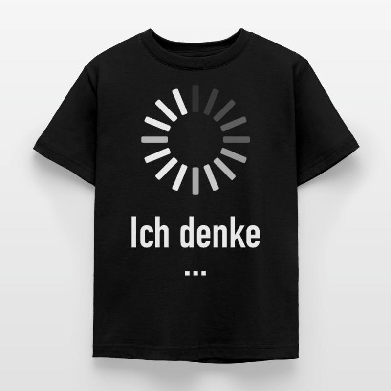 I think ... - computer scientist programmer nerd Kids' T-Shirt