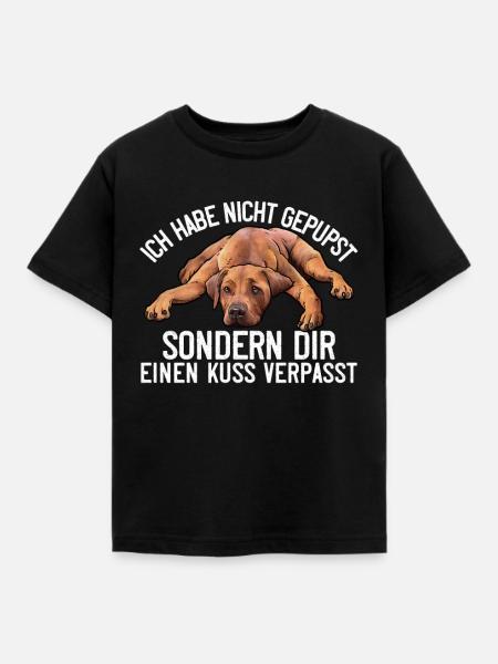 Rhodesian Ridgeback - Kinder T-Shirt - Schwarz