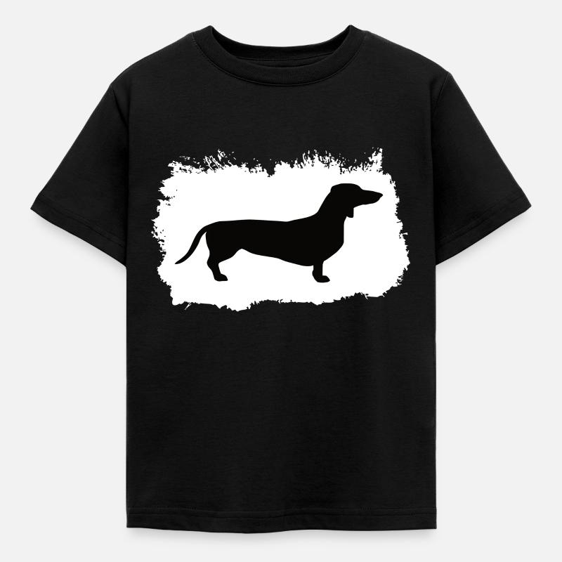 teckel - T-shirt Enfant - noir