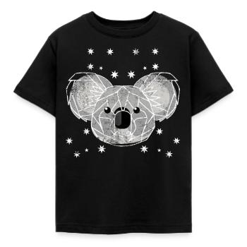 Koala Naturschutz - Kinder T-Shirt - Schwarz - Vorne - AI Model Kid Female (0cm)