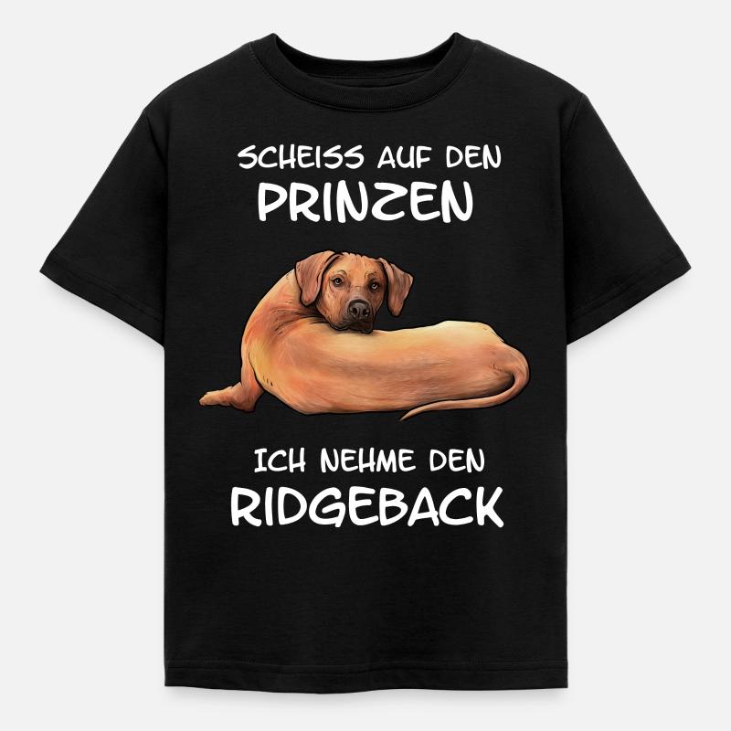 Rhodesian Ridgeback - Kinder T-Shirt - Schwarz