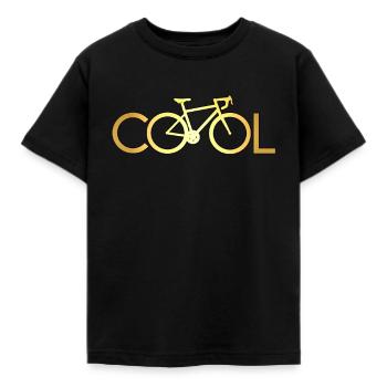 Vélo de route cycliste cool bike - T-shirt Enfant - noir - Devant - AI Model Kid Female (0cm)