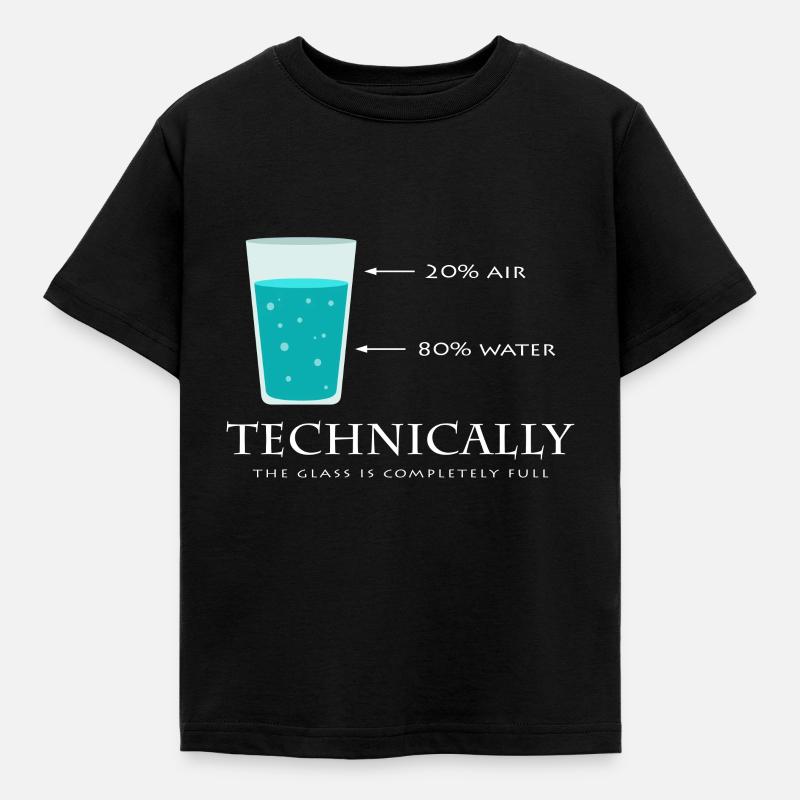science - Kids' T-Shirt - black