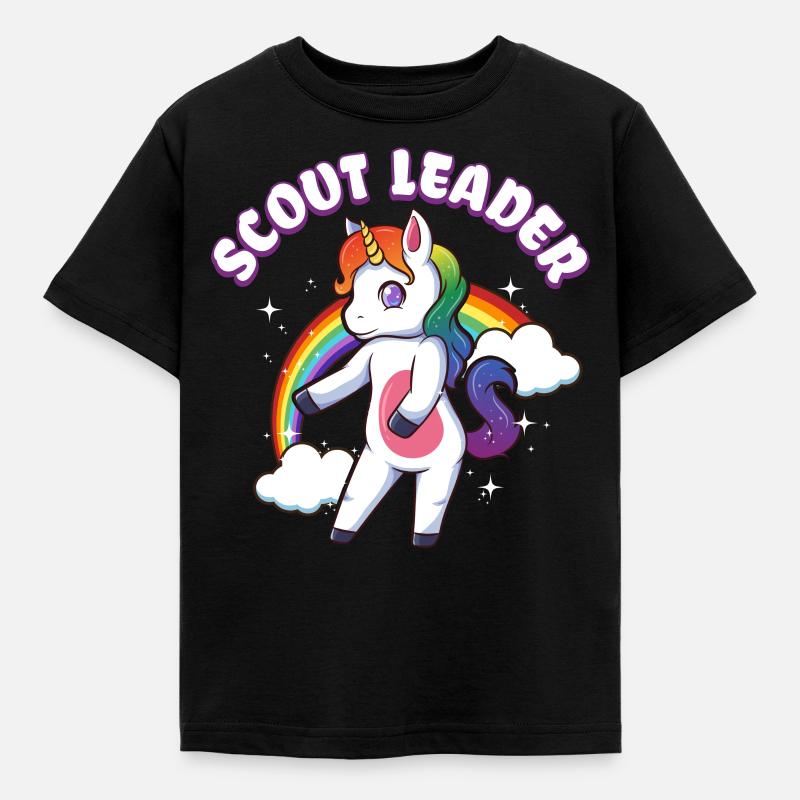 Scouting - Kinder T-Shirt - Schwarz