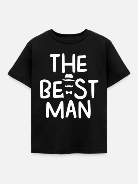 Junggesellenabschied, Hochzeitsparty, Geschenk - Kinder T-Shirt - Schwarz