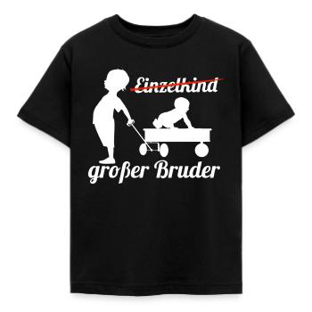 Großer Bruder - Kinder T-Shirt - Schwarz - Vorne - AI Model Kid Female (0cm)