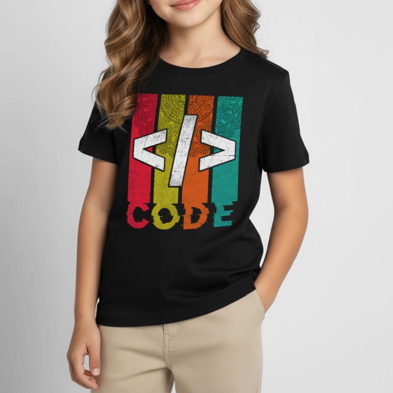 Code design Kids' T-Shirt
