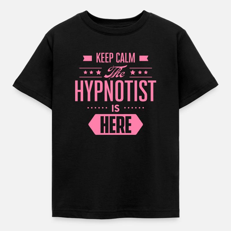 Hypnosis Hypnotize Hypnotist Hypnotic Team - Kids' T-Shirt - black