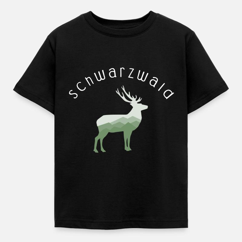 Schwarzwald Schwarzwald - Kinder T-Shirt - Schwarz