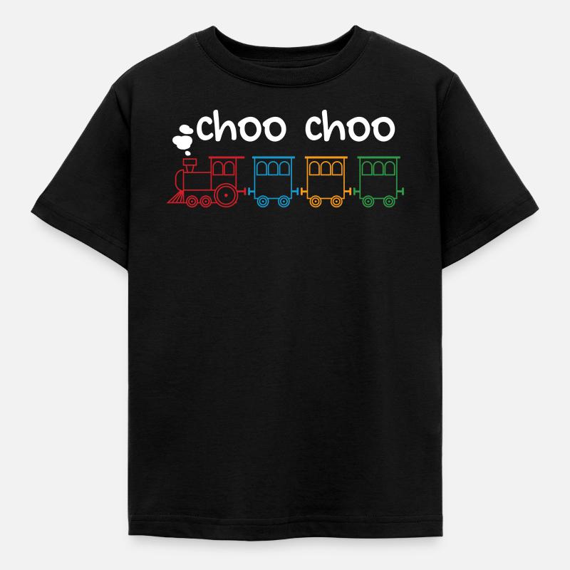 Train - T-shirt Enfant - noir