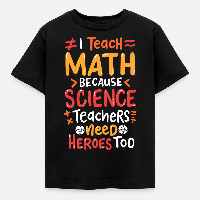 Math math - Kids' T-Shirt - black