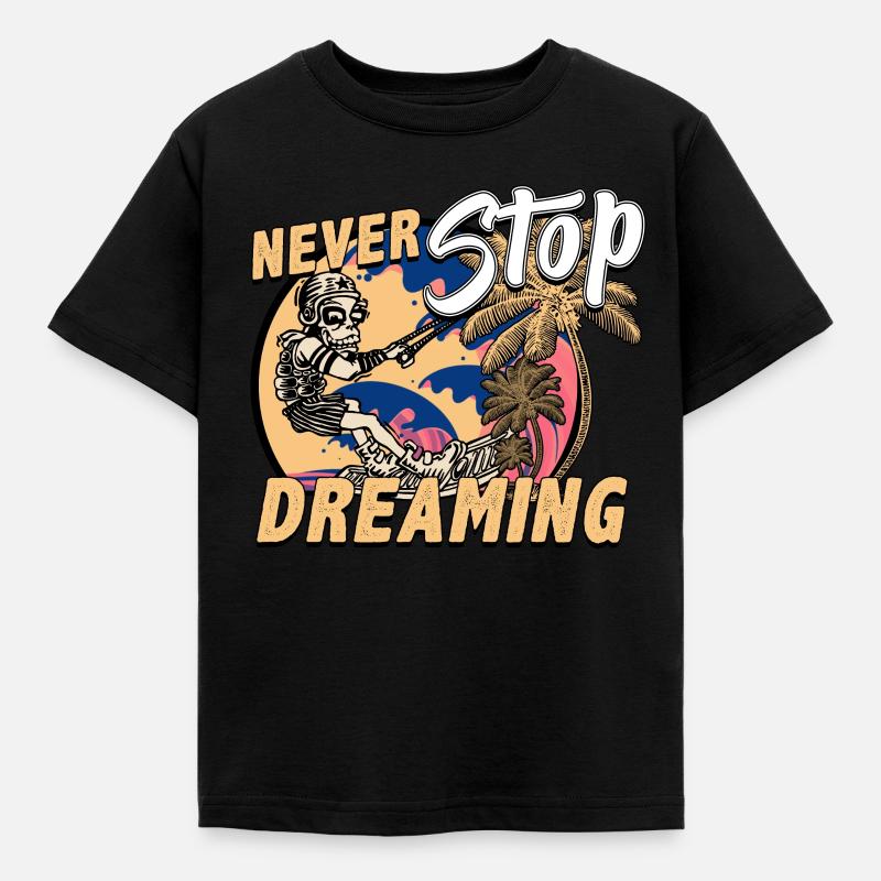 Kitesurf - T-shirt Enfant - noir