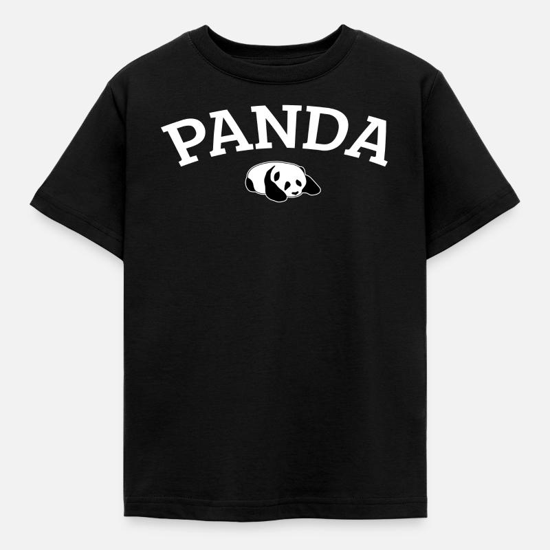 Panda - T-shirt Enfant - noir
