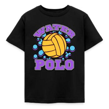 Water polo - T-shirt Enfant - noir - Devant - AI Model Kid Female (0cm)