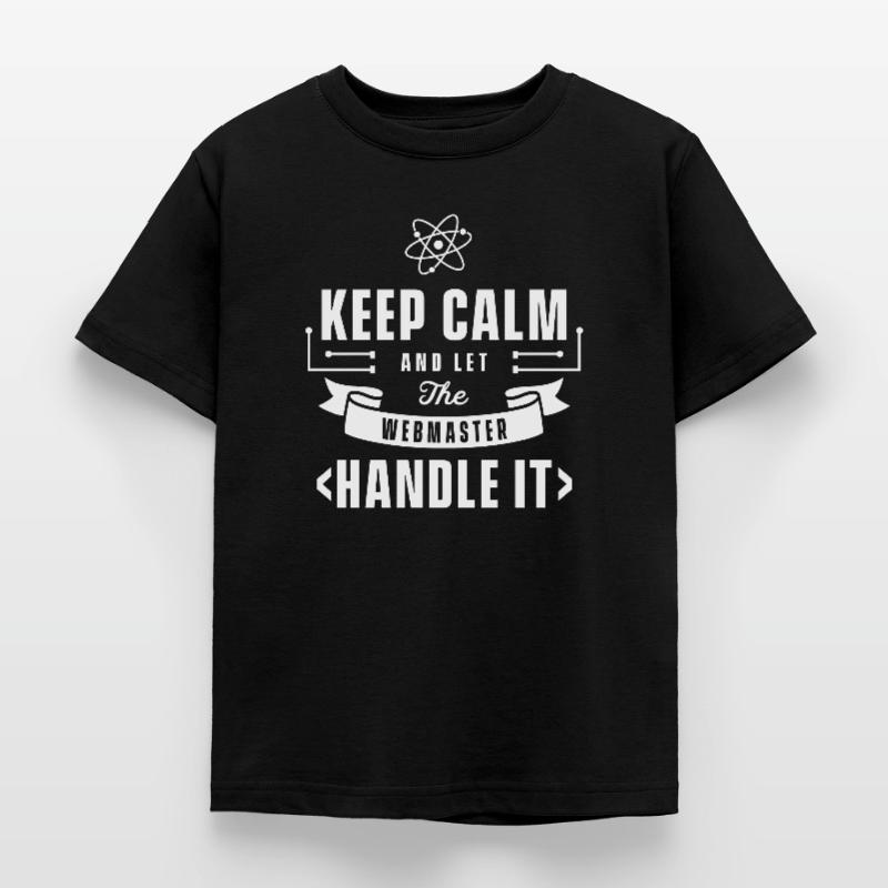 Developer Website Webmaster Web Master Team Kids' T-Shirt