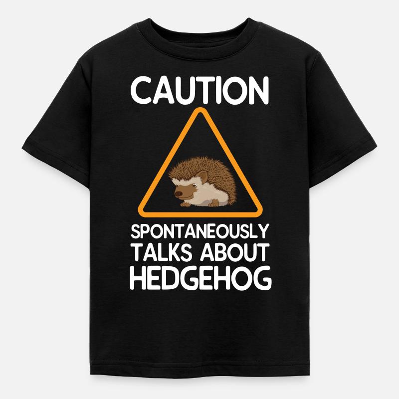 Hérisson - T-shirt Enfant - noir