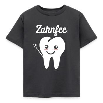 Zahnfee Zahnarzt Ärztin - Kinder T-Shirt - Dunkelgrau - Vorne - AI Model Kid Female (0cm)