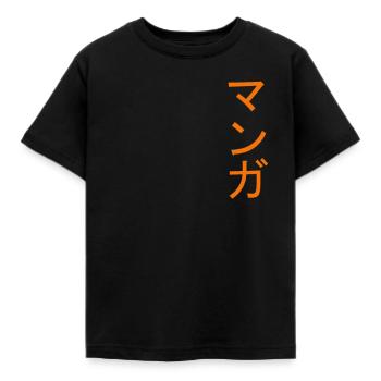 Manga - T-shirt Enfant - noir - Devant - AI Model Kid Female (0cm)