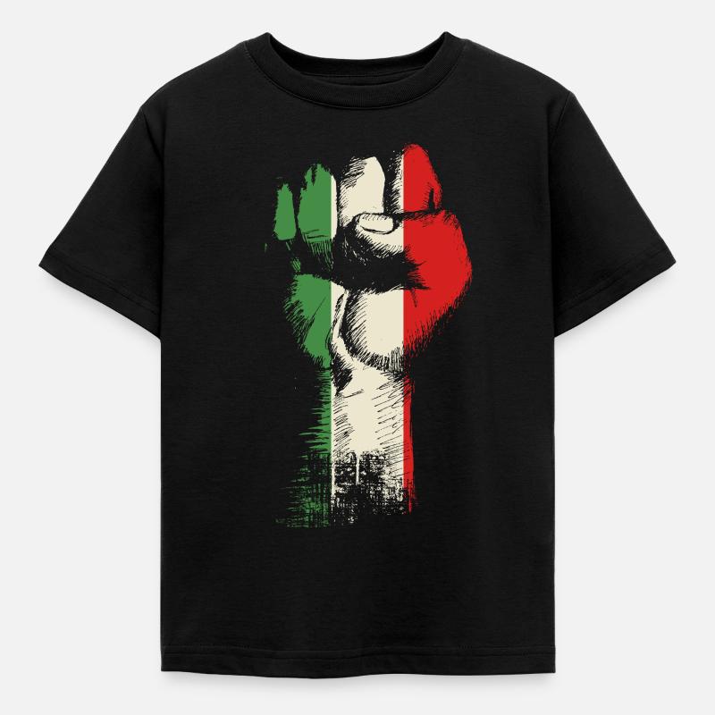 Italia - Maglietta per bambini - nero
