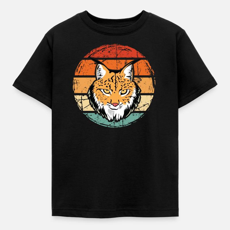 Lynx - T-shirt Enfant - noir