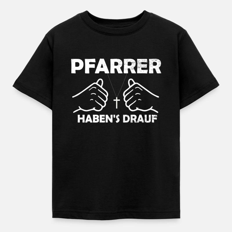 Curé - T-shirt Enfant - noir