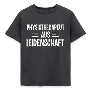 Physiotherapeutin Naturheilkunde Chirotherapie - Kinder T-Shirt - Dunkelgrau - Vorne - AI Model Kid Female (0cm)
