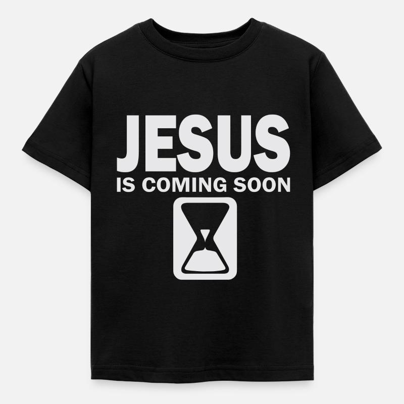 Jesus - Kids' T-Shirt - black