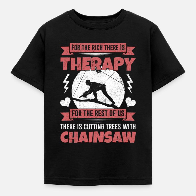 bûcheron - T-shirt Enfant - noir