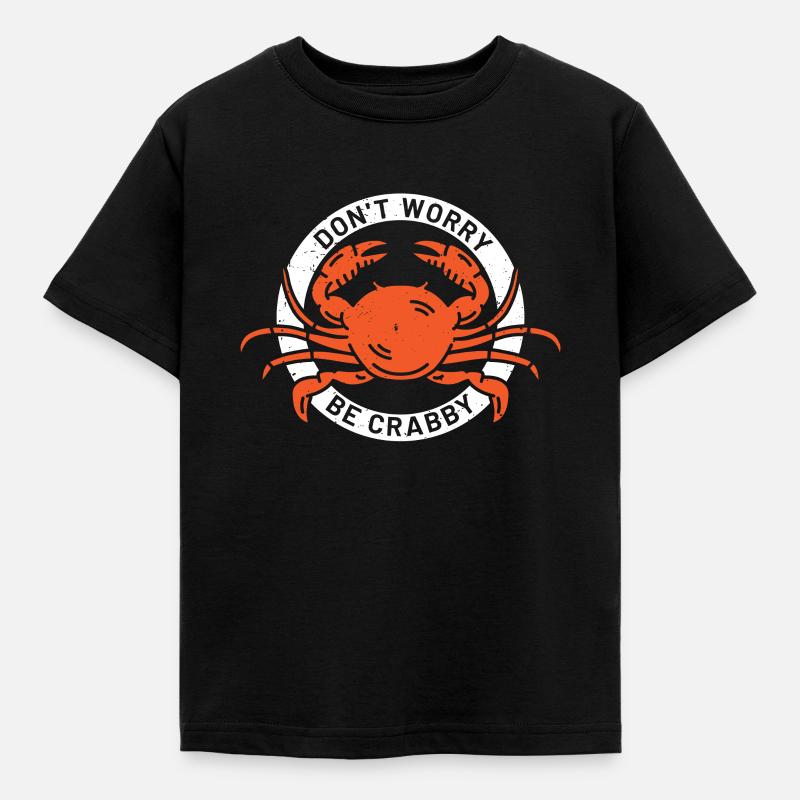 Don't worry - Kids' T-Shirt - black