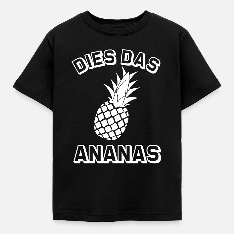 C'est cet ananas - T-shirt Enfant - noir