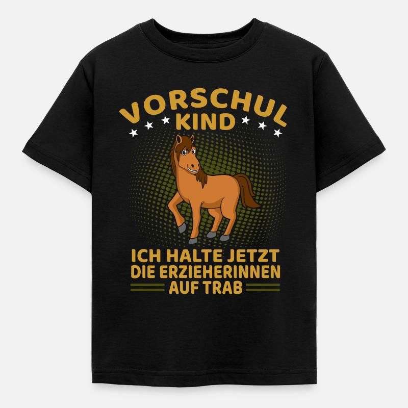 Vorschulkind Vorschule - Kinder T-Shirt - Schwarz