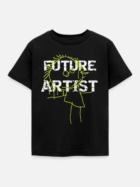 Artiste, je vais devenir artiste - T-shirt Enfant - noir