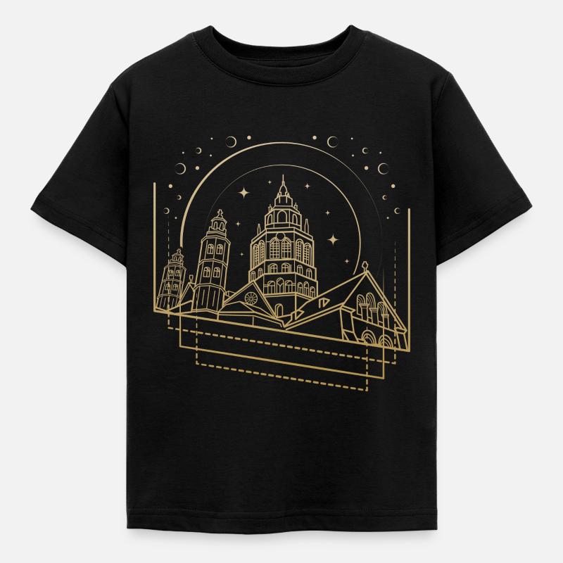 Mainz - Kinder T-Shirt - Schwarz