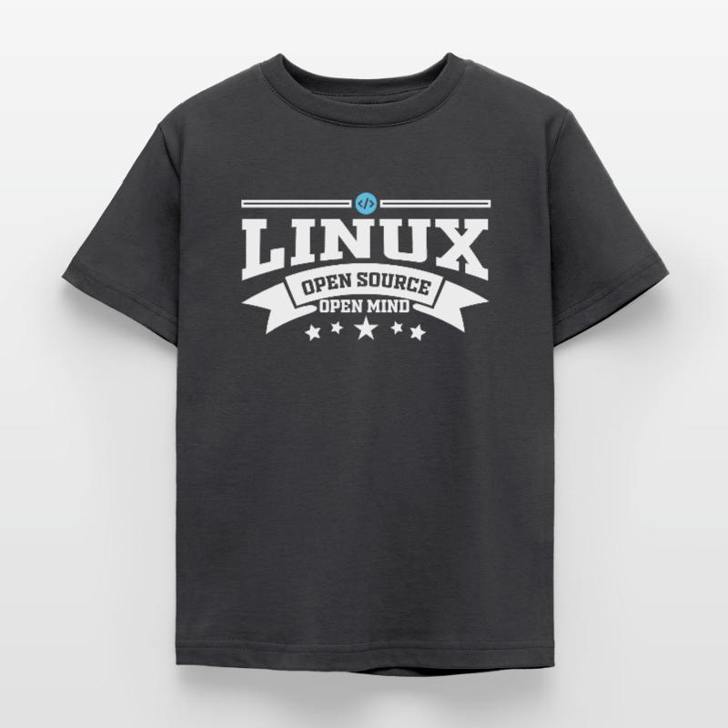 Linux software operating system computer science Kids' T-Shirt