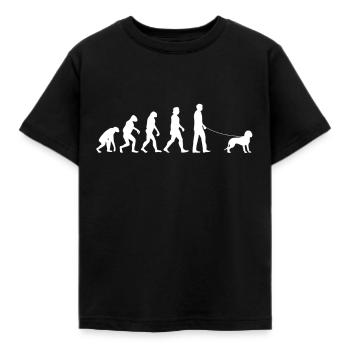 Bavarian Mountain Welding Dog Evolution BGS - T-shirt Enfant - noir - Devant - AI Model Kid Female (0cm)