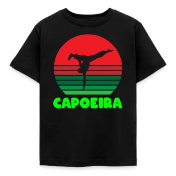 Poirier de Capoeira - T-shirt Enfant - noir - Devant - AI Model Kid Female (0cm)