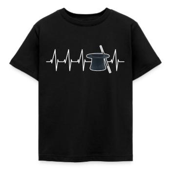 Magier - Kinder T-Shirt - Schwarz - Vorne - AI Model Kid Female (0cm)