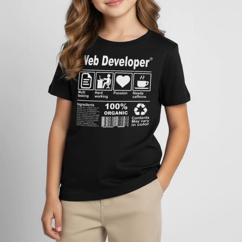 Web Developer Kids' T-Shirt