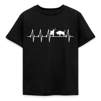 Stierkampf Herzschlag Matador Torero Geschenk - Kinder T-Shirt - Schwarz - Vorne - AI Model Kid Female (0cm)