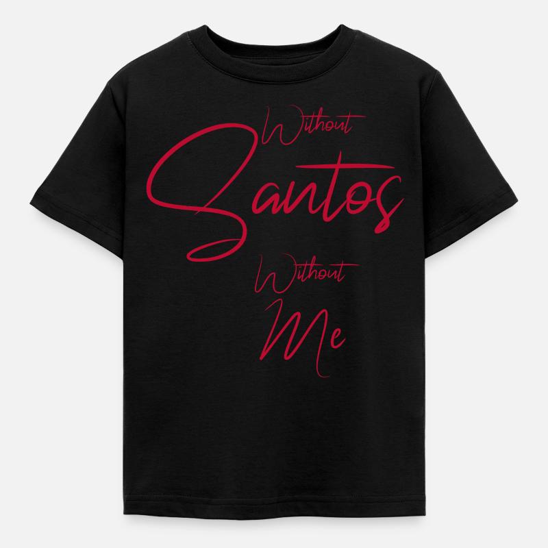 Santos - Kinder T-Shirt - Schwarz