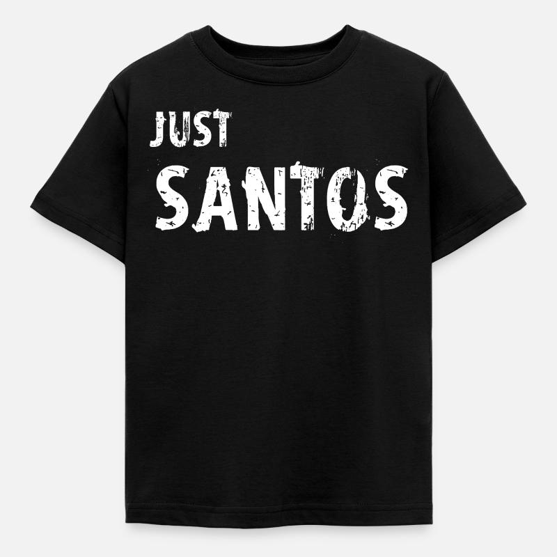 Santos - Kinder T-Shirt - Schwarz