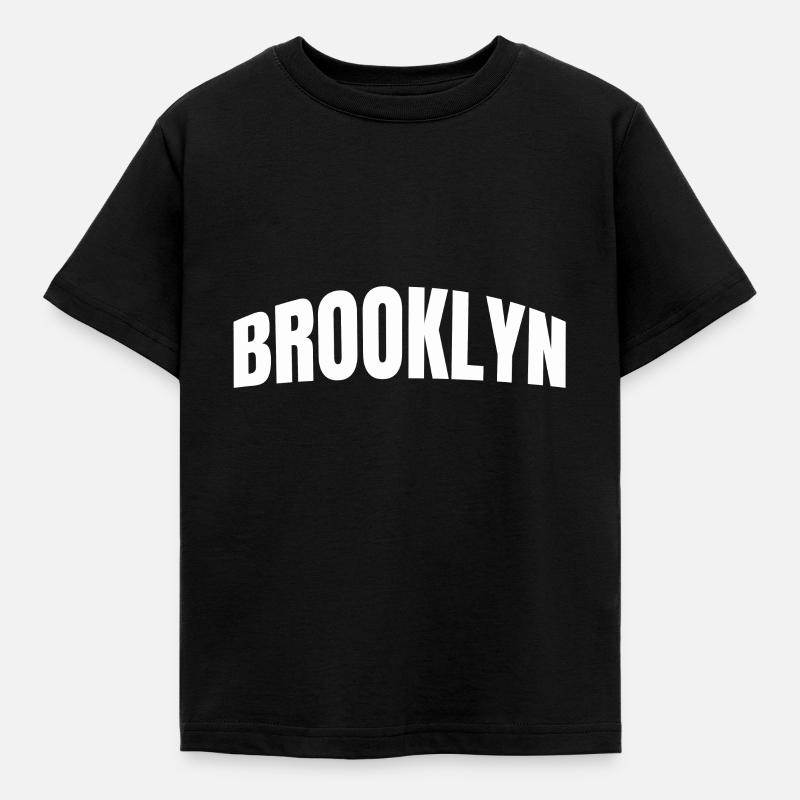 Brooklyn - Kids' T-Shirt - black