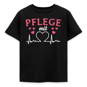 Krankenschwester Krankenpfleger Krankenhaus - Kinder T-Shirt - Schwarz - Vorne - AI Model Kid Female (0cm)