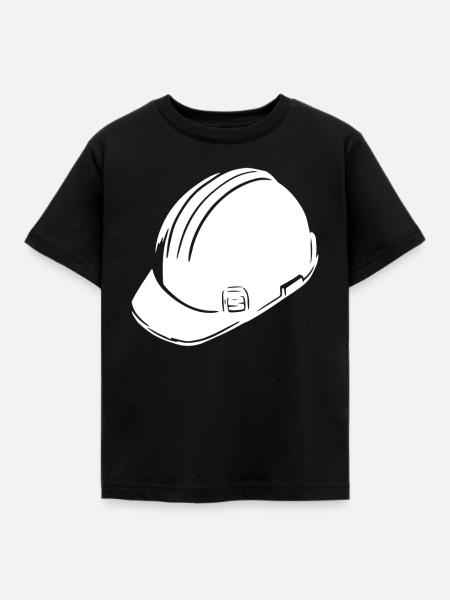 Bauherr - Kinder T-Shirt - Schwarz