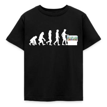 Aquarium - Kinder T-Shirt - Schwarz - Vorne - AI Model Kid Female (0cm)