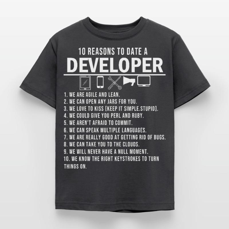 Software developer programming programming Kids' T-Shirt
