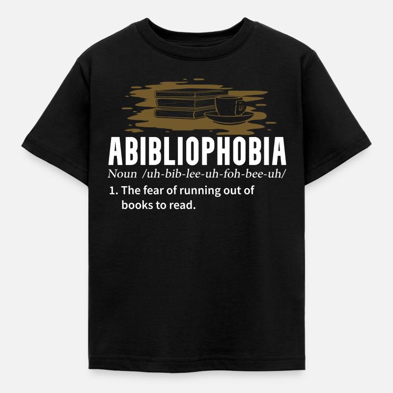Regalo per topi di biblioteca e topo di biblioteca, - Maglietta per bambini - nero